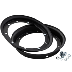 Cerchio in acciaio 2.10-10 scomponibile NERO SIP Vespa 50 Special, 125 ET3 Primavera, Sprint, GT, GL, TS, Rally, PX, PK, T5
