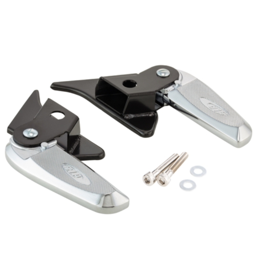 Poggiapiedi SIP NERO CROMATO passeggero sprint vespa primavera 4T 125 2013-2018