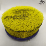 Filtro aria racing FABBRI RACING GIALLO Ø esterno=105mm Øimbocco=65mm L=45mm