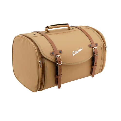 Borsa Valigia  SIP CLASSIC per portapacchi Vespa, 480x300x270mm da 35 litri in nylon ,Marrone