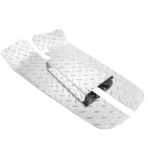 SET pedane in alluminio mandorlato "Diamantato" SIP per Vespa PX80-200, '98, MY, '11, T5