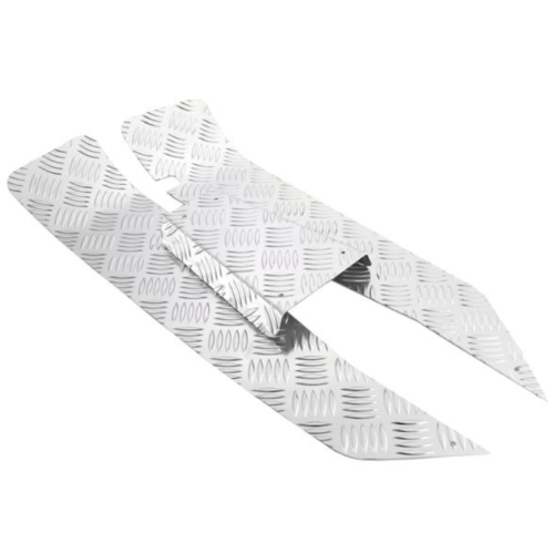 Set pedane in alluminio mandorlato SIP per Vespa 50 90 125 primavera et3 special