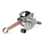 Albero motore BGM Pro Touring ANTICIPATO (valvola rotante) corsa 57mm, biella 105mm Vespa PX125, PX150