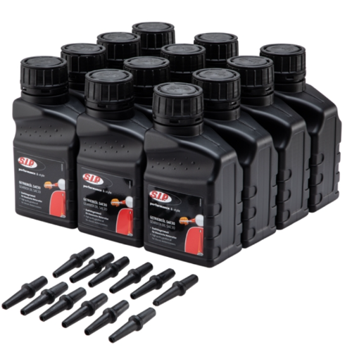 12 flaconi Olio cambio SIP Formula SAE 30  12 x 250ml per scooter a cambio manuale