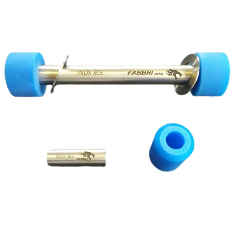 Silent block FABBRI RACING motore Vespa Smallframe con carter quattrini - blu