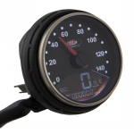 Contachilometri e contagiri SIP 2.0, fondo nero 14.000rpm per Vespa PK 50 125 S SS Automatica