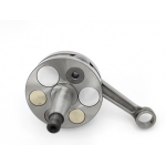 Albero motore per Vespa spalle piene VMC corsa 54, cono 20, biella 105 CNC