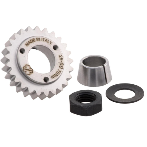 Pignone primaria completo z=25 CRIMAZ per rapporti 27-69 denti dritti Vespa SMALLFRAME