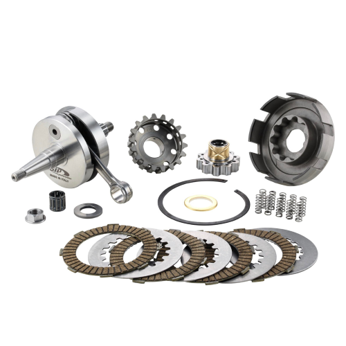 Kit frizione e albero motore SIP PERFORMANCE per valvola a disco rotante VESPA PX 200 COSA RALLY