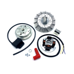Accensione elettronica ITALKAST cono 19 volano 1,4 KG per Vespa SMALLFRAME con Ventola alluminio