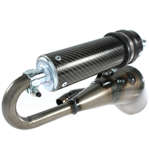 Marmitta espansione SIMONINI silenziatore carbonio per vespa VESPA PK 50 125 XL RUSH N V