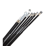 Kit cavi e guaine SIP PERFORMANCE con inserto in PE per Vespa PX, Lusso, MY, '98, '11, LML - nero