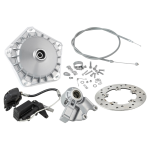 Grimeca Freno a disco tamburo liscio Ø 20 mm ARGENTO Vespa PK50, 125, XL, XL2, PX125-150-200E, `98, MY, `11, T5,