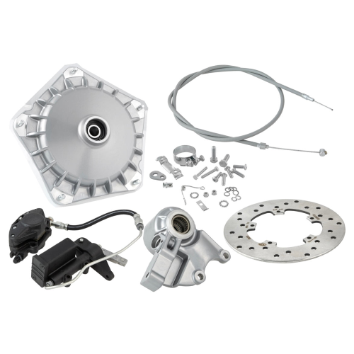 Grimeca Freno a disco tamburo liscio Ø 20 mm ARGENTO Vespa PK50, 125, XL, XL2, PX125-150-200E, `98, MY, `11, T5,