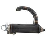 Marmitta racing EGIG PERFORMANCE "Superbanana Touring" Vespa 90, 125 ET3 Primavera