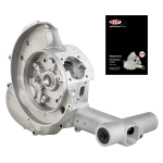 Coppia Carter Motore SIP 2 FORI vespa 50 special n r l 125 ET3 PRIMAVERA