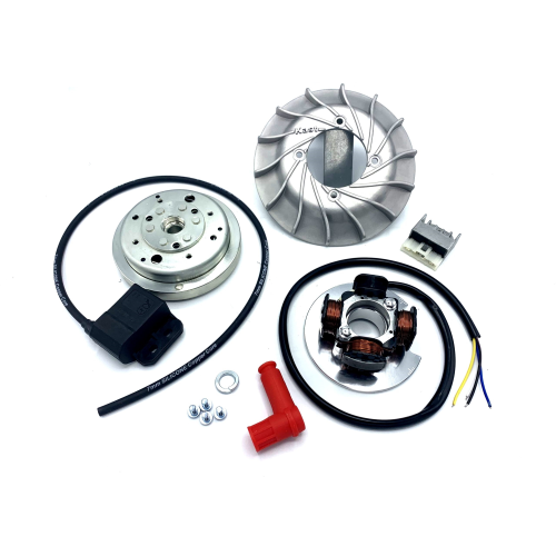 Accensione elettronica ITALKAST cono 20 volano 1,4 KG per Vespa SMALLFRAME con Ventola alluminio