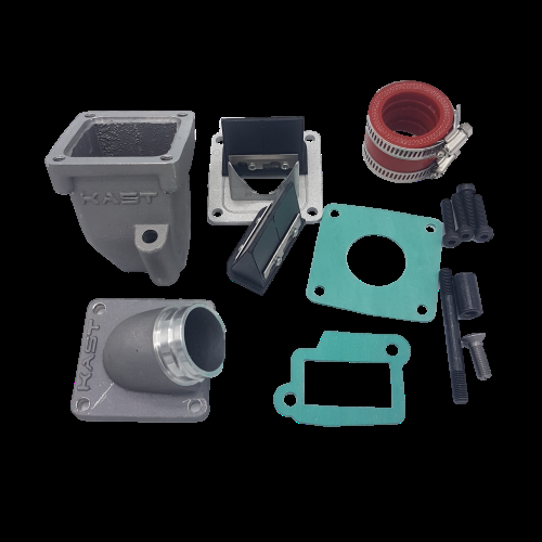 Collettore Reed Valve Italkast Collettore di aspirazione Ø28-30mm ITALKAST Double Prisma LARGE FRAME