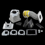 Collettore Reed Valve Italkast Collettore di aspirazione Ø28-30mm ITALKAST Double Prisma SMALL FRAME