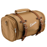 Borsa bauletto valigia SIP CLASSIC 40010240 in naylon marrone per portapacchi vespa e lambretta