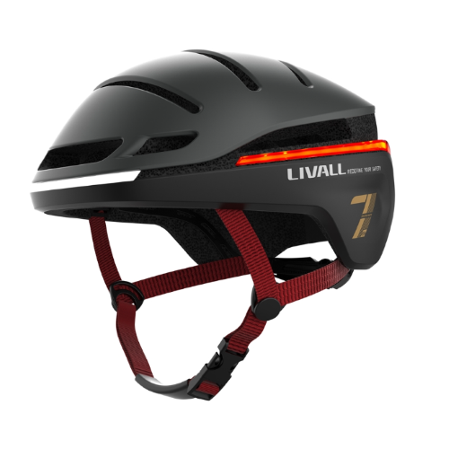 Casco LIVALL EVO21 CASCO BICICLETTA MONOPATTINO ELETTRICO LED NERO