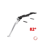 CAVALLETTO LATERALE VESPA PX 125 150 200 T5 PK 50 1977-2017 SIP 82 GRADI CROMATO