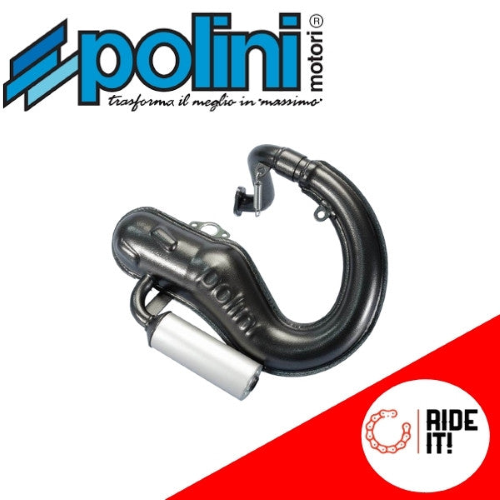 Marmitta Polini per motori Vespa 50 75 80 100 102 CC. VESPA 50 SPECIAL L N R 200.2030/S