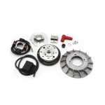 Accensione elettronica VMC cono 20mm, 1,5Kg, Vespa Smallframe - Ventola ROSSA Volano in CNC