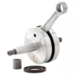 Albero motore CRIMAZ C51 volani tondi, cono 20, biella 105 dal pieno, corsa 51,