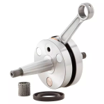 Albero motore CRIMAZ SUPER EASY C51 volani tondi, cono 20, biella 97 dal pieno