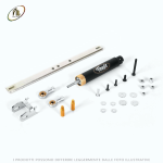 Ammortizzatore di rientro per cavalletto centrale VM ENGiNEERING Vsoft - Vespa VNA, VNB, VBA, VBB, GL, GT, Sprint, Super, TS, Rally, 180 SS, 160 GS