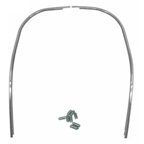 BORDO SCUDO(2 PZ) IN ACCIAIO CROMATO VESPA RALLY 180-200 SS