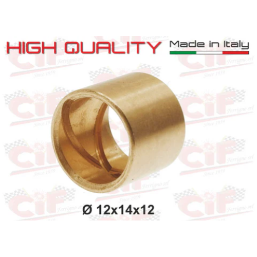 BRONZINA BOCCOLA SPINOTTO BIELLA 12x14x12 CIF PIAGGIO CIAO BRAVO SI