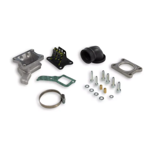 Collettore aspirazione lamellare MALOSSI X360 Ø 28-30 Vespa PX con tappo