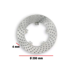 Disco freno MALOSSI MHR Power Disc per Vespa PX, ET2, ET4, LX, ZIP SP