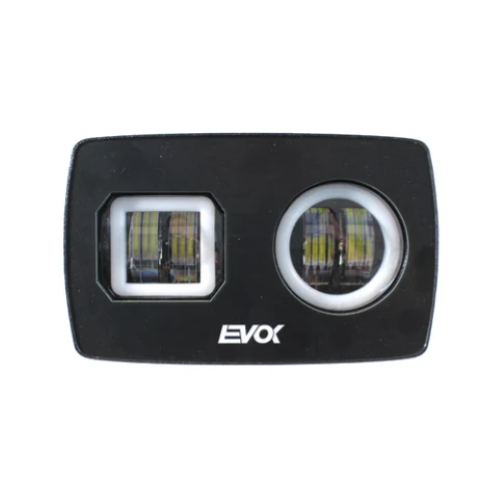 Fanale anteriore DX a LED EVOK per APE 50 doppio faro