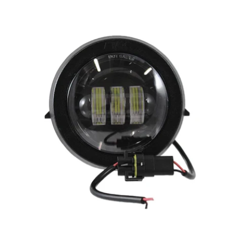 FANALE COMPLETO ANTERIORE IRON LED EVOK FONDO NERO PIAGGIO VESPA PK 50 125 S XL