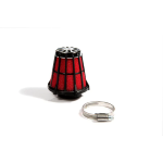 Filtro aria RED FILTER MALOSSI E5 Ø 55, l. 90mm, dritto, per carburatori MIKUNI