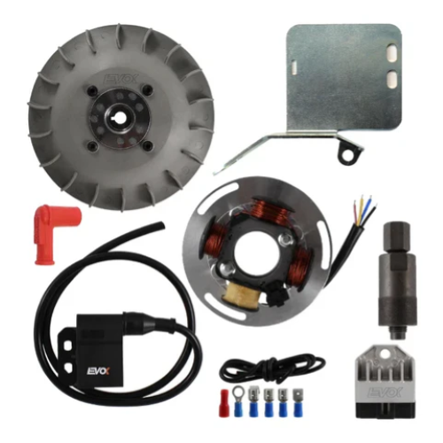 KIT ACCENSIONE ELETTRONICA EVOK PIAGGIO VESPA VB1-VM-VN-VL Ø 17