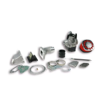 Kit alimentazione MALOSSI PHBL 25 B lamellare al cilindro MHR per Vespa 125 ET3 Primavera, per kit 136cc