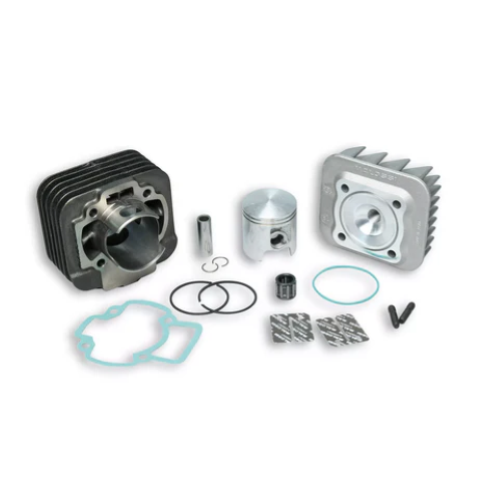 Kit cilindro MALOSSI 68cc Ø 47 Vespa 50 ET2, LX, S, 2T, ghisa, 2 segmenti