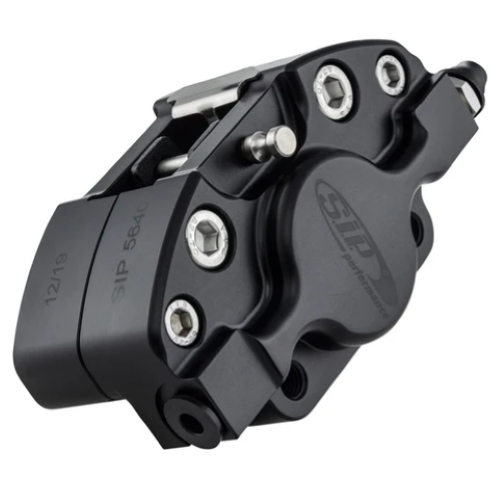 Pinza freno SIP 2 pistoncini Ø 31,5 mm, nero opaco, Vespa PX '98, MY, '11, kit GRIMECA