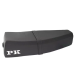 SELLA BIPOSTO NISA VESPA PK S XL  NERA IN POLIURETANO PRESAGOMATO - 0684