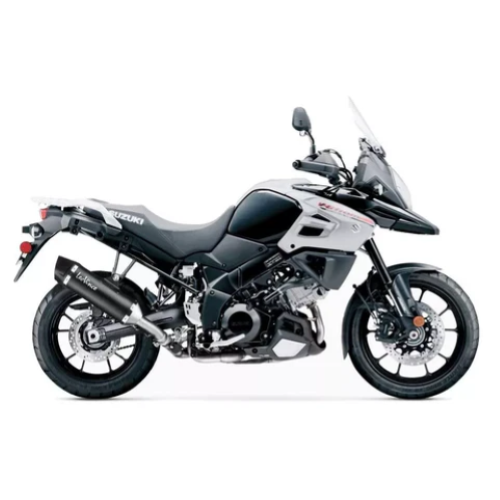 TERMINALE SCARICO OMOLOGATO LEOVINCE NERO SUZUKI V-STROM 1000/XT EURO4 2017-2019
