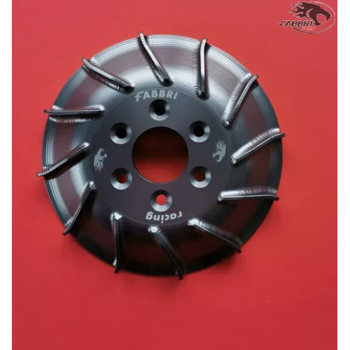 Ventola FABBRI RACING accensione SIP alluminio cnc anodizzata GRIGIO 270G