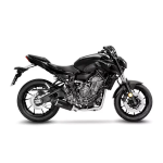 14360EBK TERMINALE COMPLETO LEOVINCE YAMAHA MT-07 700 2021-2024 ONE EVO Omologat