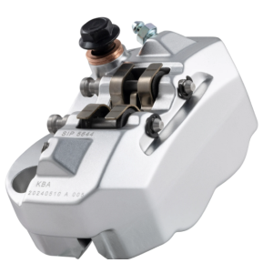 Pinza freno radiale SIP PERFORMANCE, 4 pistoncini, argento/nero