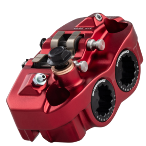 Pinza freno rossa SIP RADIALE 20mm con supporto pinza freno anteriore radiale 82mm anteriore per Vespa 50 Special L N R 90 125 primavera et3 PK