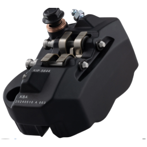 Pinza freno NERO/ROSSO SIP RADIALE 20mm con supporto pinza freno anteriore radiale 82mm anteriore per Vespa 50 Special L N R 90 125 primavera et3 PK