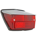 Fanale posteriore GRABORI SIEM Vespa 50 Special, tegolino GRIGIO COMPLETO